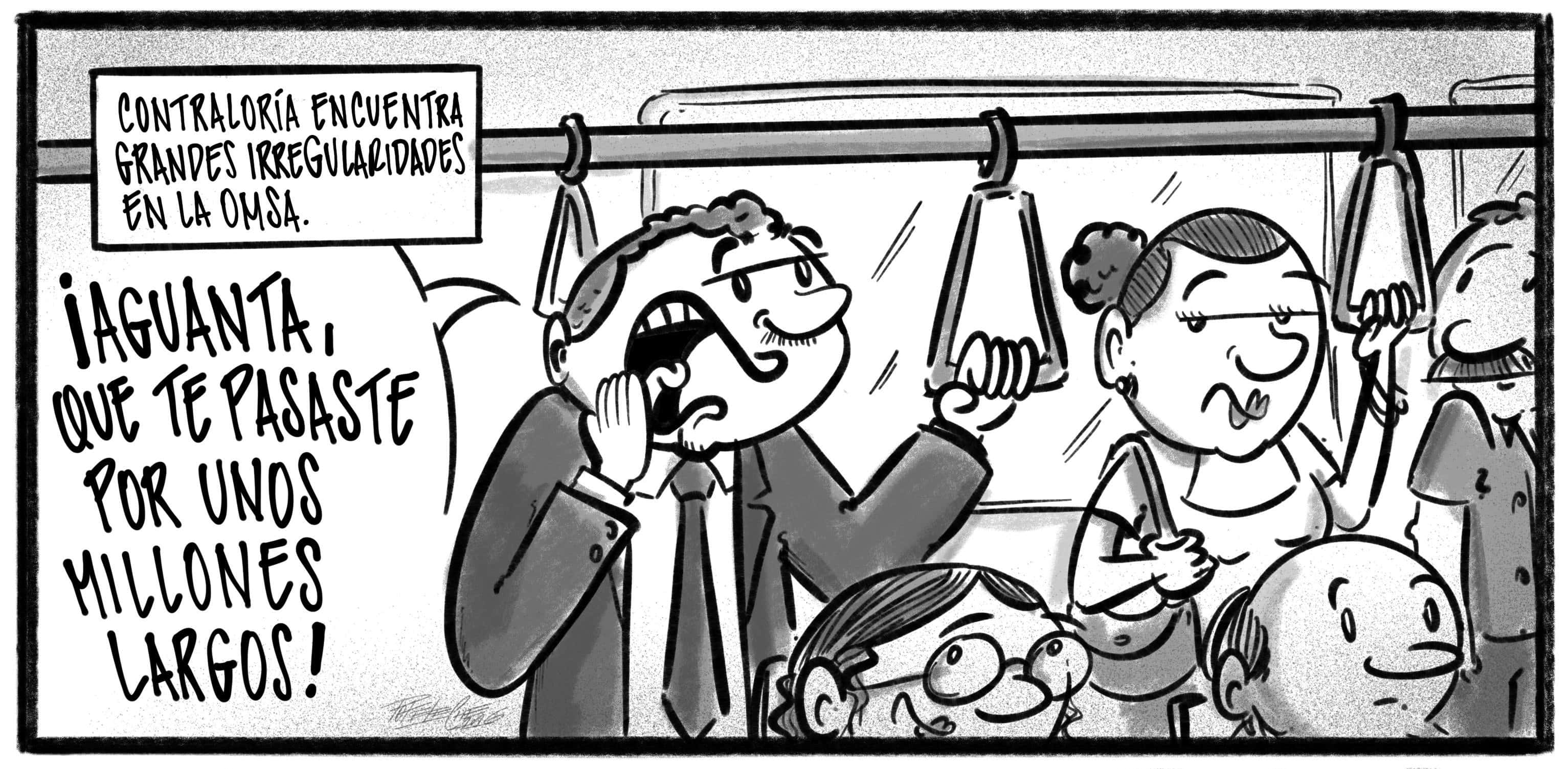 Caricatura de Noticiero Poteleche 6 octubre 2026