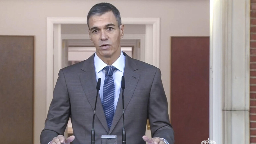 Pedro Sánchez anuncia disolución del Parlamento y elecciones generales Pedro Sánchez anuncia disolución del Parlamento y elecciones generales