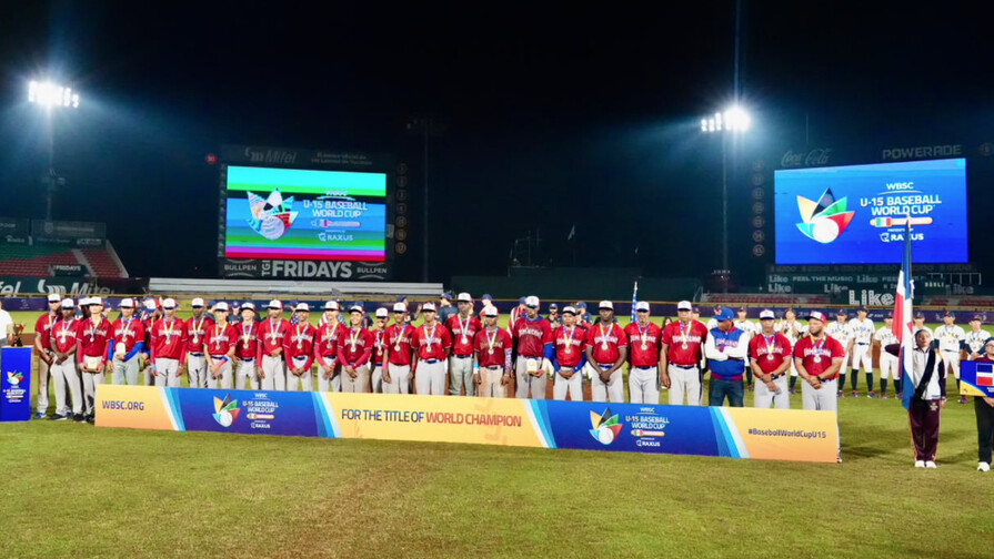 República Dominicana gana planta en el Mundial Sub 15 de Béisbol