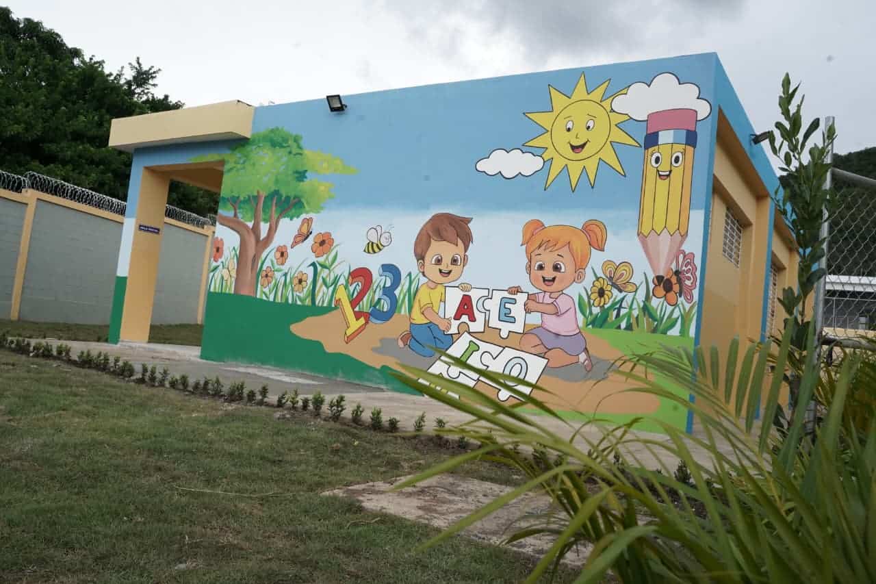 Área para educación inicial.