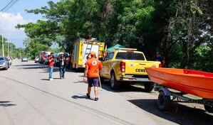 Buscan por tierra, agua y aire a menor de 14 a&ntilde;os desaparecida en el Yaque del Norte