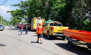Buscan por tierra, agua y aire a menor de 14 a&ntilde;os desaparecida en el Yaque del Norte