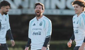 Messi completa su &uacute;ltimo entrenamiento con Argentina antes de su despedida ante Ben&iacute;n