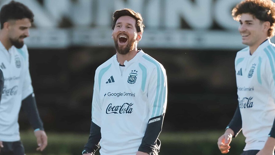 Messi completa su último entrenamiento con Argentina antes de su despedida ante Benín