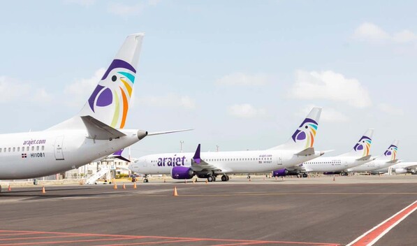 Arajet se convierte en la segunda aerol&iacute;nea con m&aacute;s pasajeros en septiembre