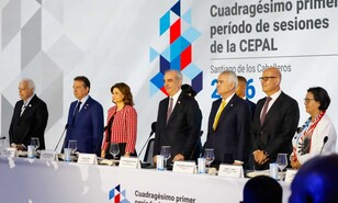 Presidente Luis Abinader encabeza en Santiago inicio del 41 per&iacute;odo de sesiones de la Cepal