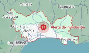 Google env&iacute;a alerta de inundaciones para el Gran Santo Domingo a trav&eacute;s de celulares