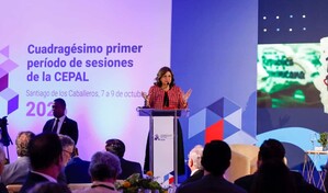 Raquel Pe&ntilde;a presenta ante la Cepal crecimiento e inversi&oacute;n extranjera de Rep&uacute;blica Dominicana