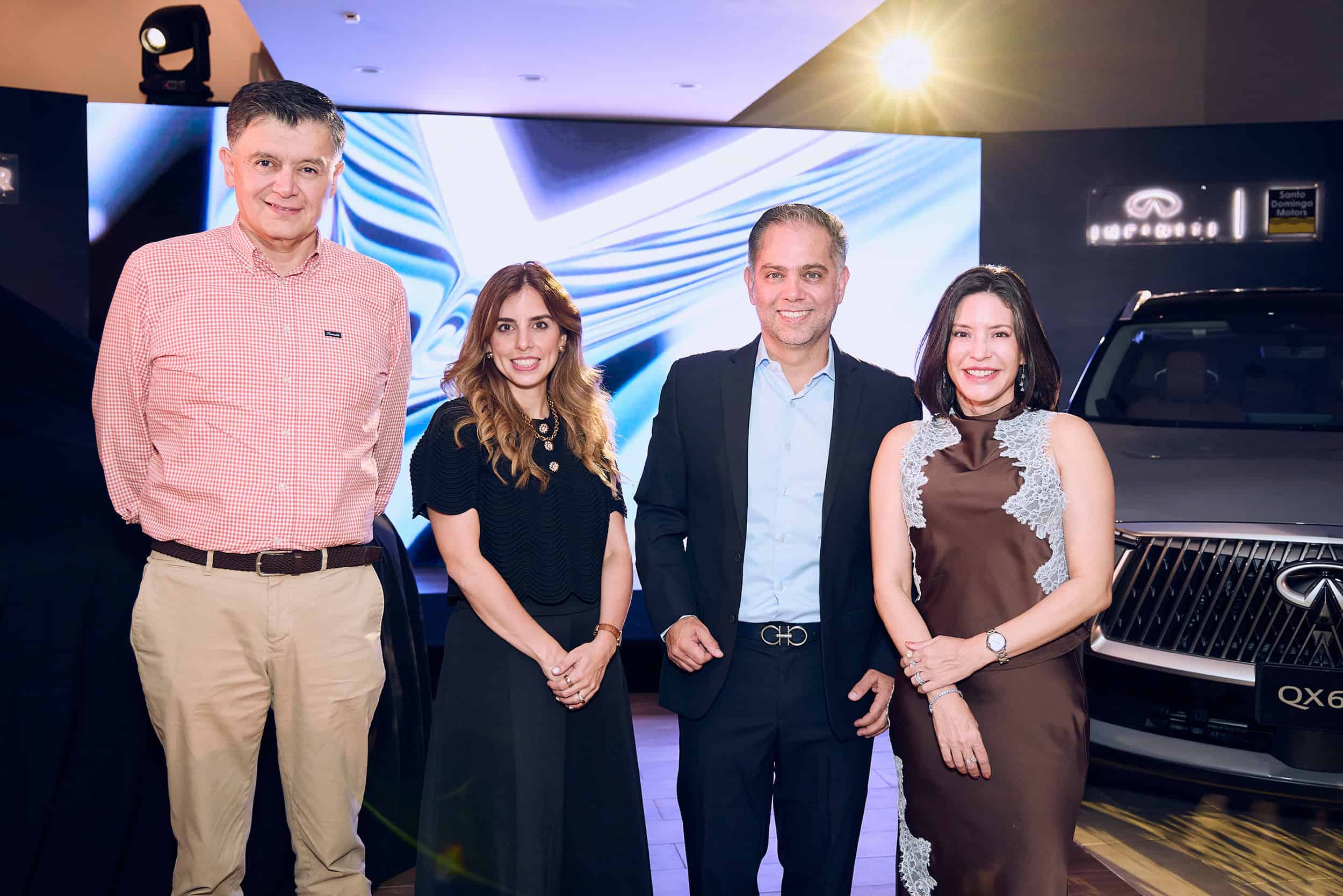 Diego Freire, Sarah P&eacute;rez, Diego Torero y Aimeet Aponte.
