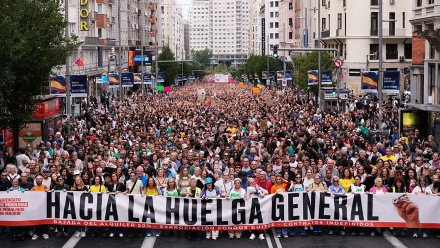 Los sindicatos españoles ultiman la huelga general para el 11 de noviembre