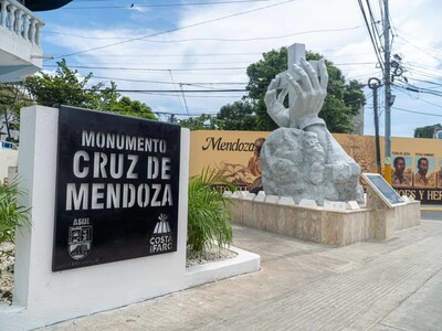 El rescate del monumento a La Cruz de Mendoza