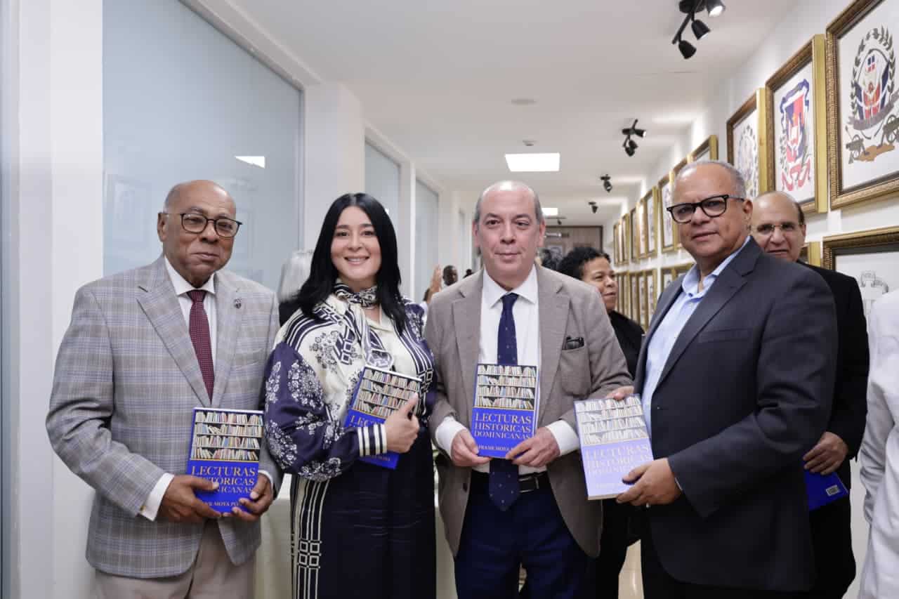 Milton Ray Guevara, Ángela de Jorge, Eduardo Jorge Prats y Alejandro Moscoso.