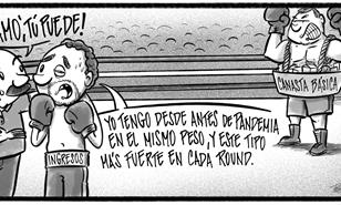 Caricatura de Noticiero Poteleche 9 octubre 2026