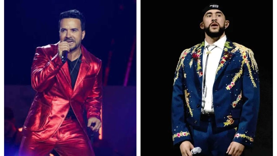 Bad Bunny y Luis Fonsi lideran la lista de las mejores canciones latinas de Billboard Bad Bunny y Luis Fonsi lideran la lista de las mejores canciones latinas de Billboard