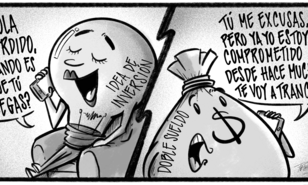 Caricatura de Noticiero Poteleche 10 octubre 2026