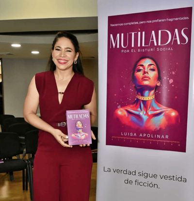 Luisa Apolinar publica Mutiladas, una novela sobre las heridas que impone la sociedad
