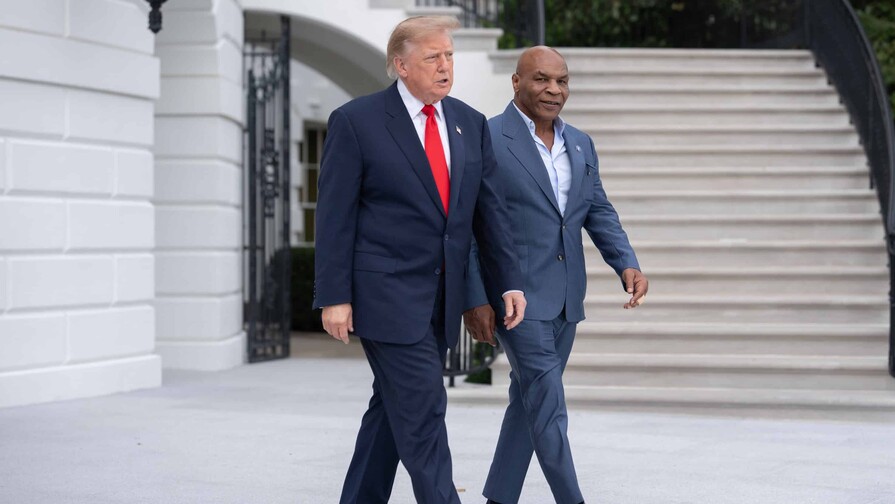 Tyson aparece con Trump en la Casa Blanca, tras revelar que le entregó una carta de Diddy Tyson aparece con Trump en la Casa Blanca, tras revelar que le entregó una carta de Diddy