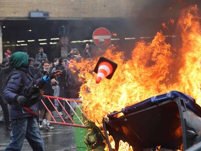 Protestas en Bélgica contra política de ajuste económico del Gobierno