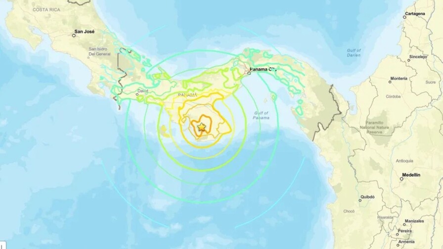 Panam&aacute; registra m&aacute;s de una decena de r&eacute;plicas tras terremoto