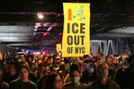 Protestan contra ICE en Nueva York en la zona donde un dominicano fue herido de bala Protestan contra ICE en Nueva York en la zona donde un dominicano fue herido de bala