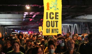 Protestan contra ICE en Nueva York en la zona donde un dominicano fue herido de bala