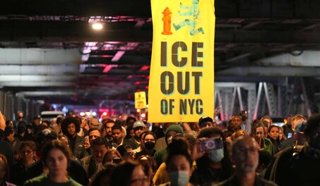 Protestan contra ICE en Nueva York en la zona donde un dominicano fue herido de bala