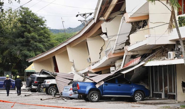 Terremoto de magnitud 7,7 deja al menos dos heridos en Panam&aacute; y edificios colapsados