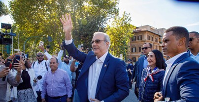 Abinader inaugura la Parada Dominicana en Roma y destaca los aportes de la di&aacute;spora