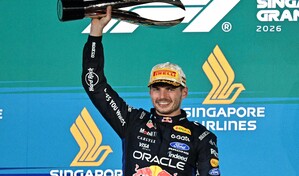 Verstappen gana al fin en Singapur, Antonelli se acerca al t&iacute;tulo de F1