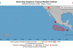 Rachel toca tierra en Baja California, noroeste de M&eacute;xico, con fuertes lluvias y va a EE. UU.