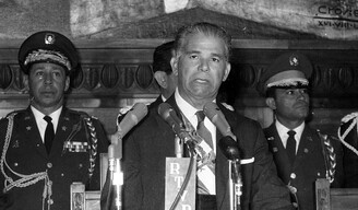 El&iacute;as Wessin y Joaqu&iacute;n Balaguer