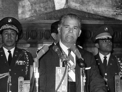 Joaquín Balaguer y Elías Wessin