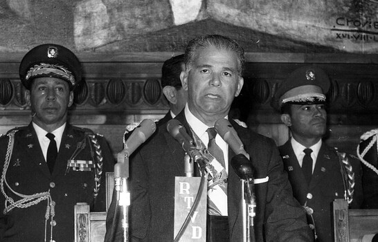 El&iacute;as Wessin y Joaqu&iacute;n Balaguer