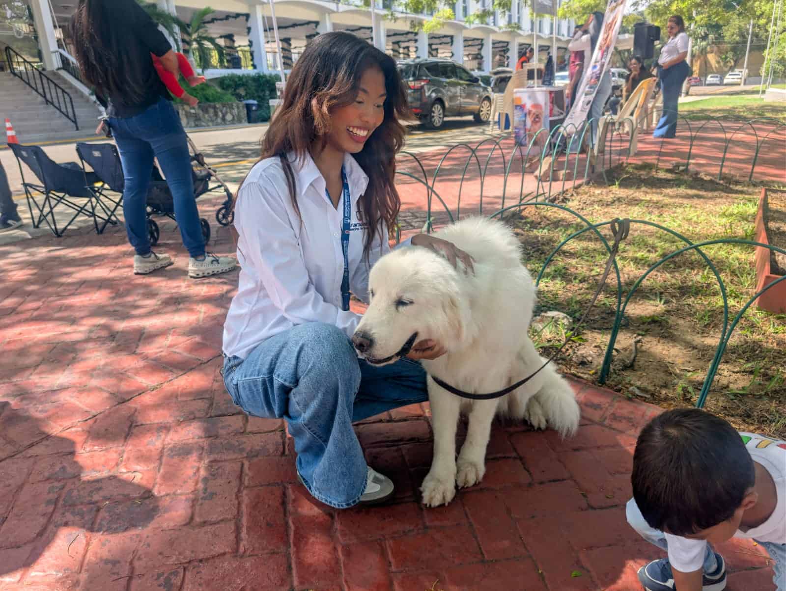Feria de bienestar animal organizada por el Ayuntamiento de Santiago.