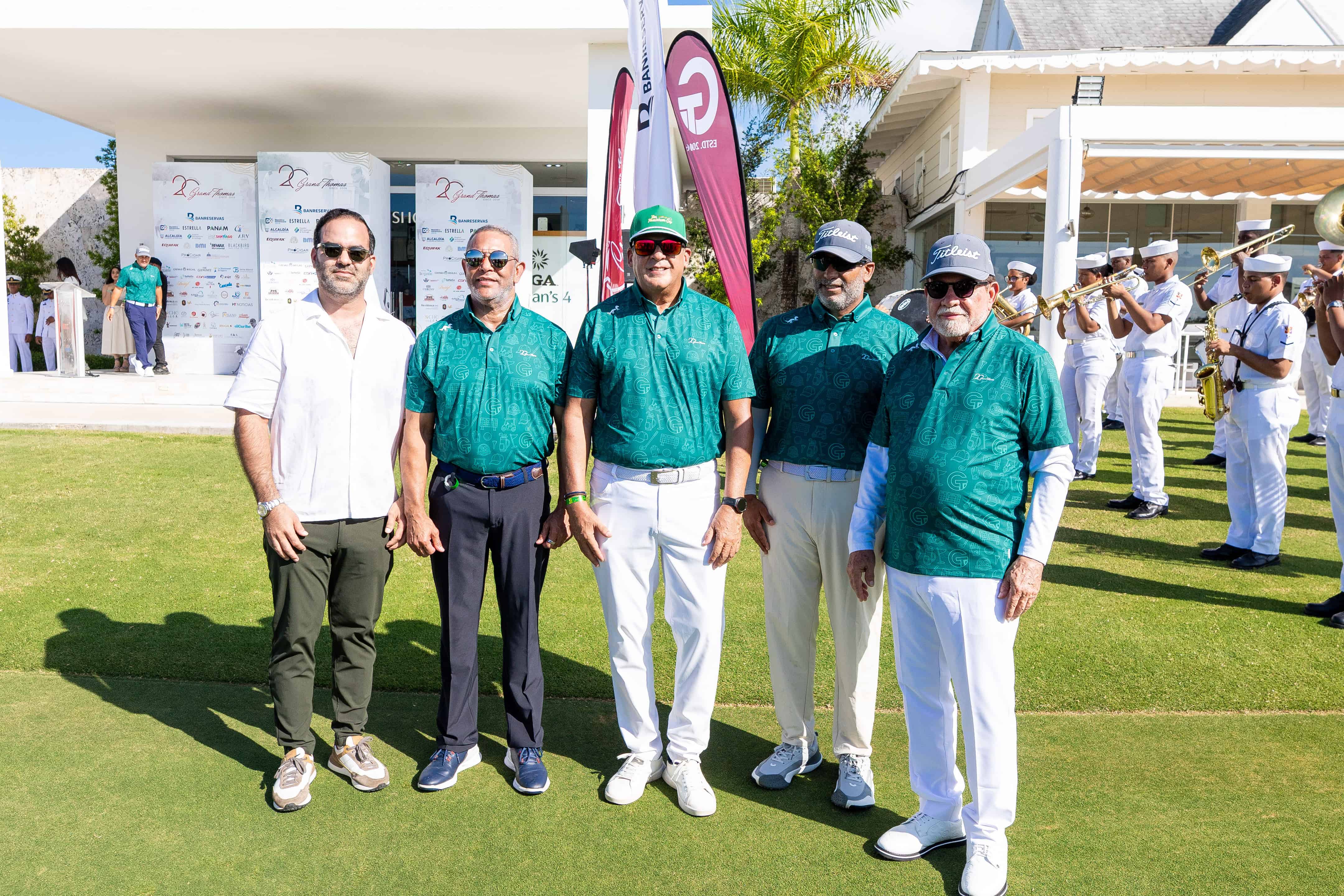 Jimmy Frías, Franklin Romero, Augusto Reyes Vargas, José Alberto Adam y Haime Thomas Frías