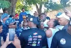 La diputada Millys Martínez fue esposada durante incidente en Elías Piña La diputada Millys Martínez fue esposada durante incidente en Elías Piña