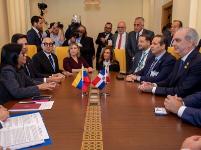 Mandatarios de RD y Venezuela conversan en Foro de la FAO