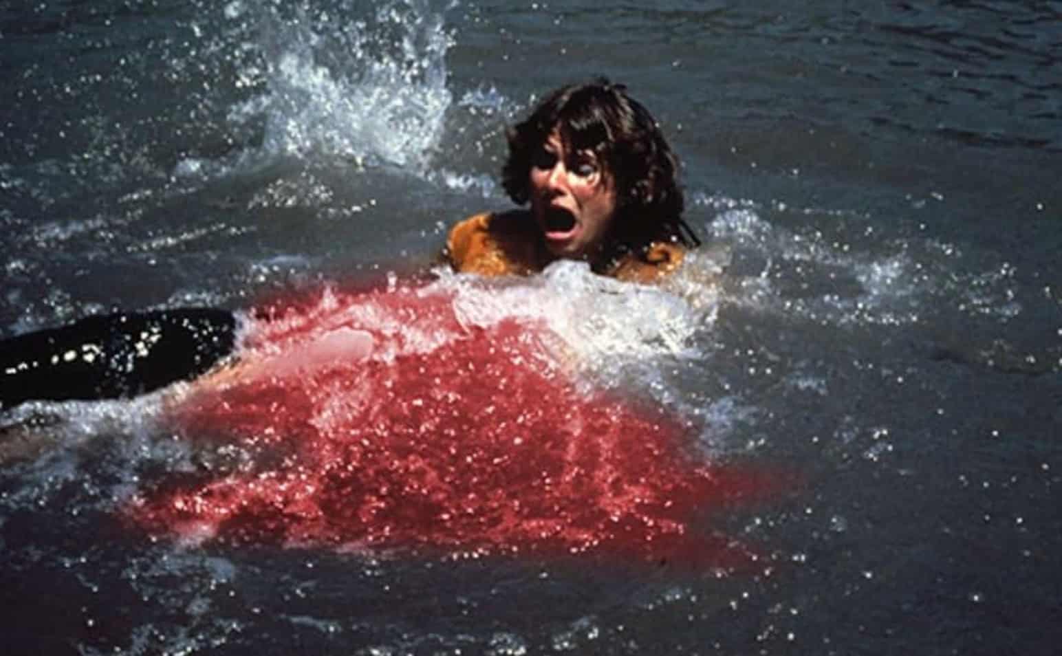 Escena de la pel&iacute;cula "Piranha".