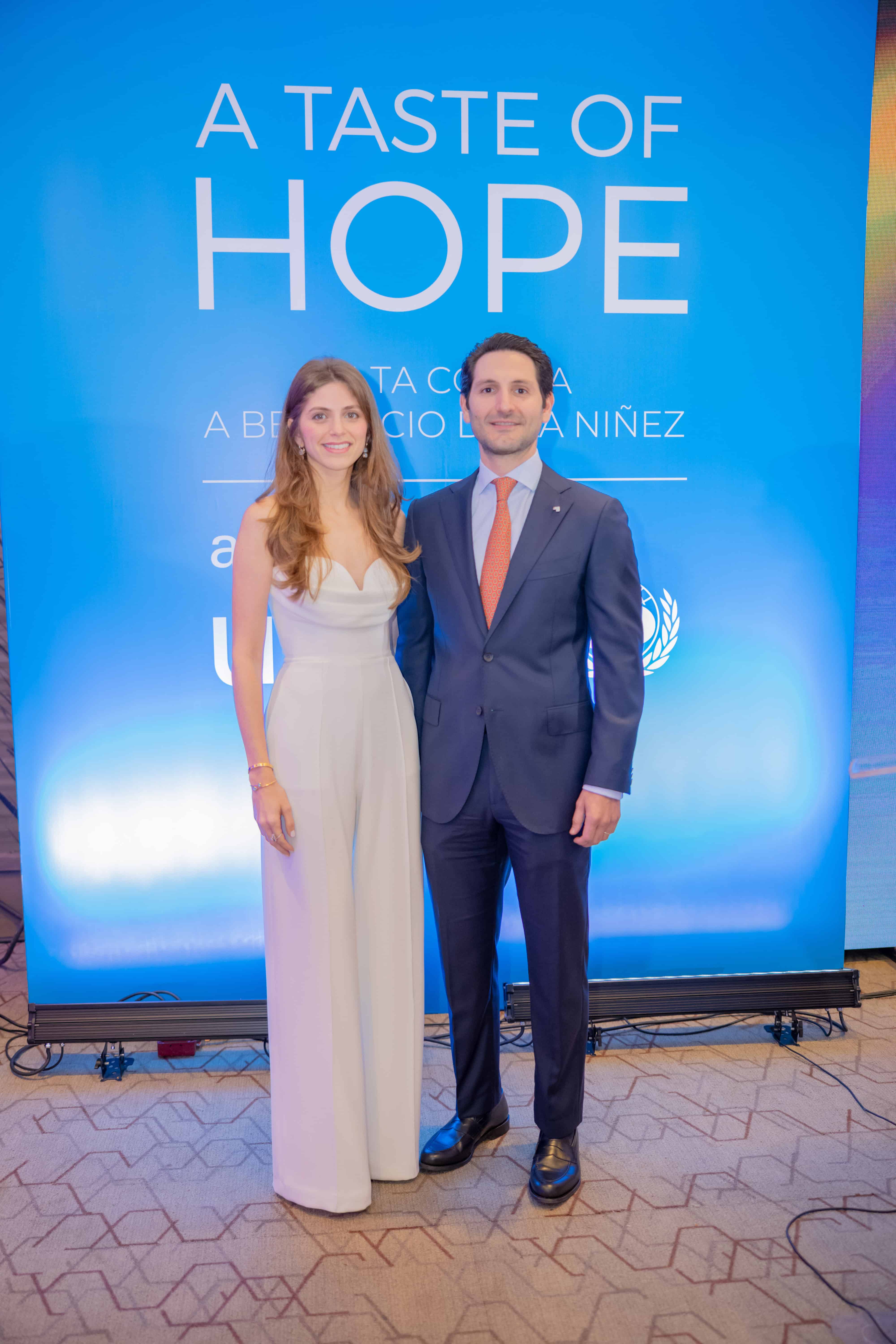 Camila Fernández y Antonio Jorge.