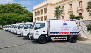 Gobierno entrega 50 camiones compactadores para fortalecer limpieza en municipios