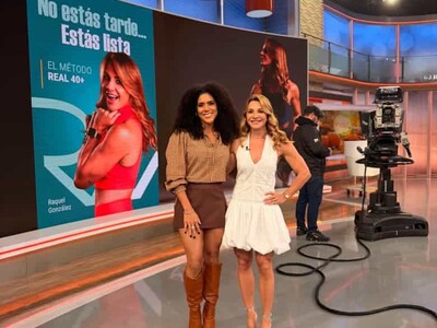 Raquel González presenta libro en Despierta América