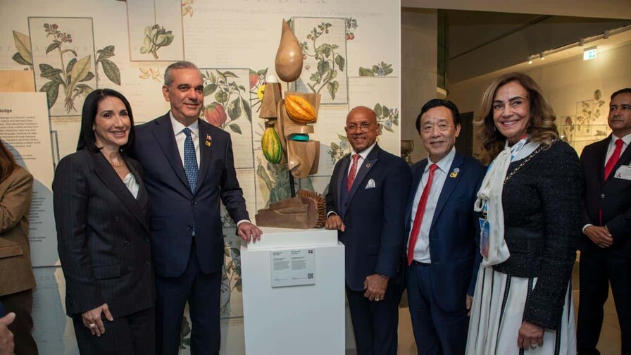 Abinader inaugura salón de República Dominicana en la sede de la FAO en Roma Abinader inaugura salón de República Dominicana en la sede de la FAO en Roma