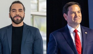 Rubio y Bukele discuten c&oacute;mo combatir influencia extranjera maligna sobre infraestructuras cr&iacute;tica