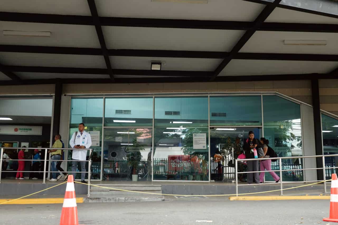Vista del Hospital Doctor Marcelino Vélez Santana.