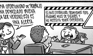Caricatura de Noticiero Poteleche 14 octubre 2026