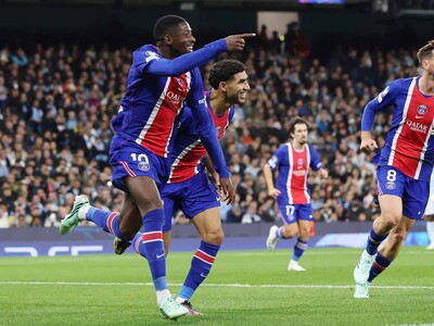Liga de Campeones: PSG de Dembélé y Doué supera al City