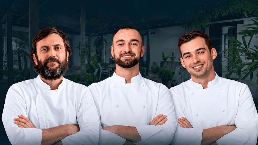 Un encuentro a seis manos para saborear la alta cocina