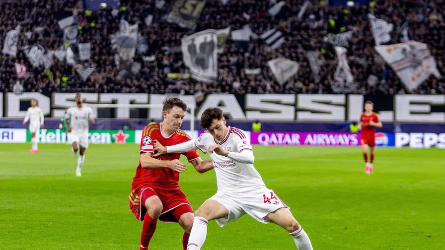 El Liverpool se pasea en Austria con exhibici&oacute;n de Barcola y gol de Ara&uacute;jo