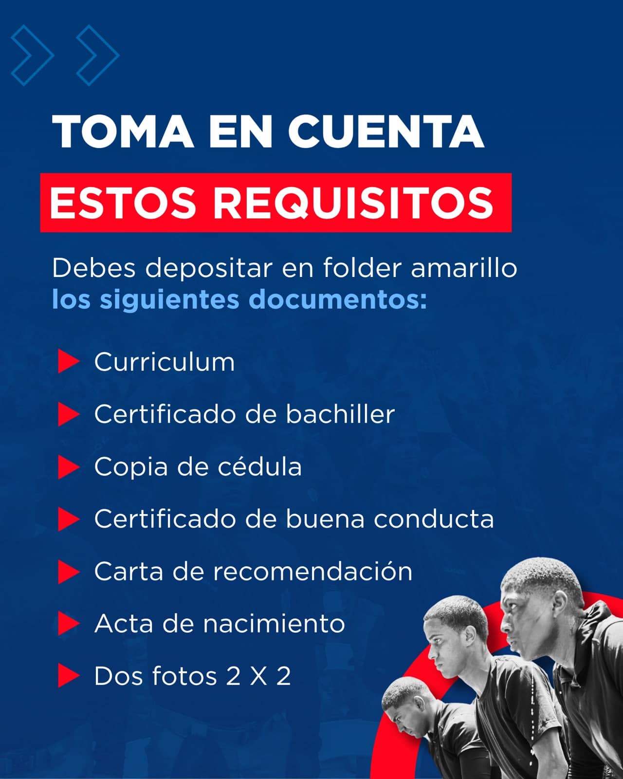Requisitos que establece la instituci&oacute;n.