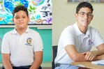 Kender Soto y Andr&eacute;s Rafael Ure&ntilde;a, los nuevos Estudiantes de la Semana del Minerd